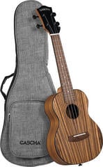 Konserttiukulele Cascha Concert Ukulele Zebra Wood Natural Konserttiukulele