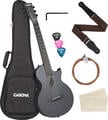 Cascha Carbon Fibre Acoustic Guitar Black Matte Akustična gitara