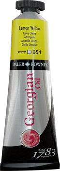Cor de óleo Daler Rowney Georgian Tinta a óleo Lemon Yellow 38 ml 1 un. - 1