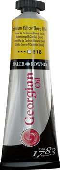 Cor de óleo Daler Rowney Georgian Tinta a óleo Cadmium Yellow Deep Hue 38 ml 1 un. - 1