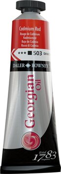 Oliefarve Daler Rowney Georgian Oliemaling Cadmium Red 38 ml 1 stk. - 1