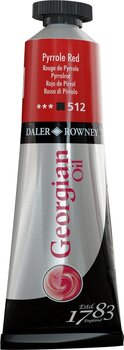 Cor de óleo Daler Rowney Georgian Tinta a óleo Pyrrole Red 38 ml 1 un. - 1