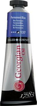 Cor de óleo Daler Rowney Georgian Tinta a óleo Prussian Blue Hue 38 ml 1 un. - 1