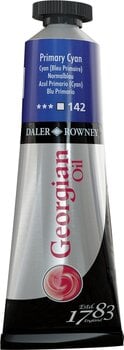 Cor de óleo Daler Rowney Georgian Tinta a óleo Primary Cyan 38 ml 1 un. - 1