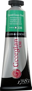 Cor de óleo Daler Rowney Georgian Tinta a óleo Emerald Green Hue 38 ml 1 un. - 1