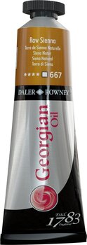 Oliefarve Daler Rowney Georgian Oliemaling Raw Sienna 38 ml 1 stk. - 1