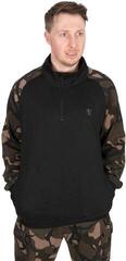 Mikina Fox LW Black/Camo Qtr Zip -