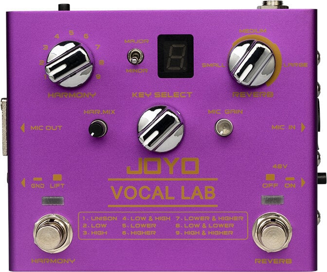 Vokal-effektprocessor Joyo R-16
