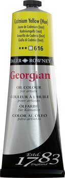 Oil colour Daler Rowney Georgian Oil Paint Cadmium Yellow Hue 225 ml 1 pc - 1