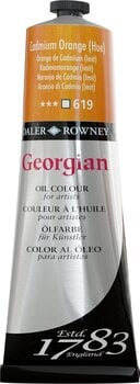 Oil colour Daler Rowney Georgian Oil Paint Cadmium Orange Hue 225 ml 1 pc - 1