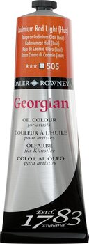 Oil colour Daler Rowney Georgian Oil Paint Cadmium Red Light Hue 225 ml 1 pc - 1