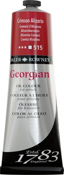 Oil colour Daler Rowney Georgian Oil Paint Crimson Alizarin 225 ml 1 pc - 1