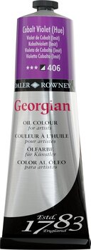 Aceite de colores Daler Rowney Georgian Oil Paint Cobalt Violet Hue 225 ml 1 pc - 1