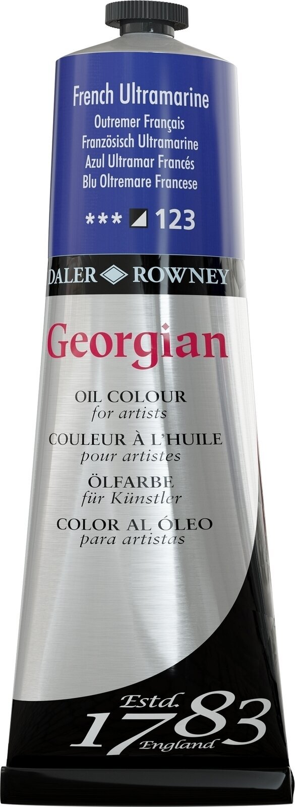 Olejová farba Daler Rowney Georgian Olejová farba French Ultramarine 225 ml 1 ks