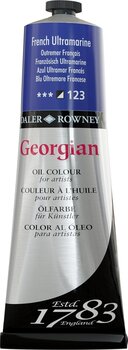Oil colour Daler Rowney Georgian Oil Paint French Ultramarine 225 ml 1 pc - 1