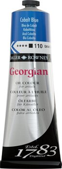 Tempera ad olio Daler Rowney Georgian Pittura a olio Cobalt Blue 225 ml 1 pz - 1