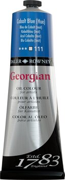 Oil colour Daler Rowney Georgian Oil Paint Cobalt Blue Hue 225 ml 1 pc - 1