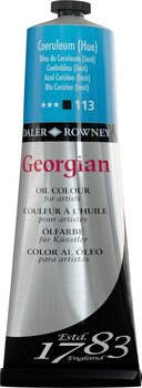 Oil colour Daler Rowney Georgian Oil Paint Coeruleum Hue 225 ml 1 pc - 1
