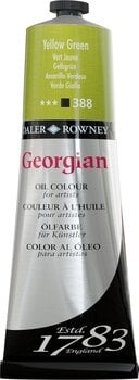 Oil colour Daler Rowney Georgian Oil Paint Yellow Green 225 ml 1 pc - 1