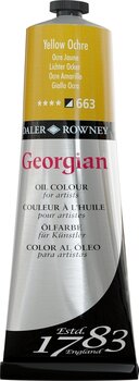 Aceite de colores Daler Rowney Georgian Oil Paint Yellow Ochre 225 ml 1 pc - 1