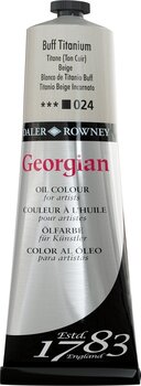 Aceite de colores Daler Rowney Georgian Oil Paint Buff Titanium 225 ml 1 pc - 1