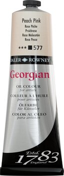 Oil colour Daler Rowney Georgian Oil Paint Peach Pink 225 ml 1 pc - 1