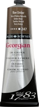 Tempera ad olio Daler Rowney Georgian Pittura a olio Raw Umber 225 ml 1 pz - 1