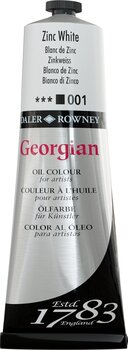 Oil colour Daler Rowney Georgian Oil Paint Zinc White 225 ml 1 pc - 1