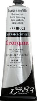 Culoare ulei Daler Rowney Georgian Vopsea cu ulei Underpaint White 225 ml 1 buc - 1