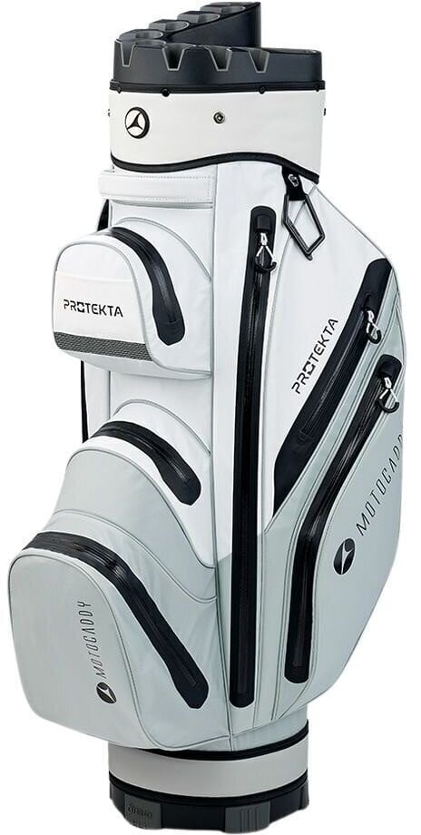 Golf Bag Motocaddy Protekta 2024 White/Grey Golf Bag