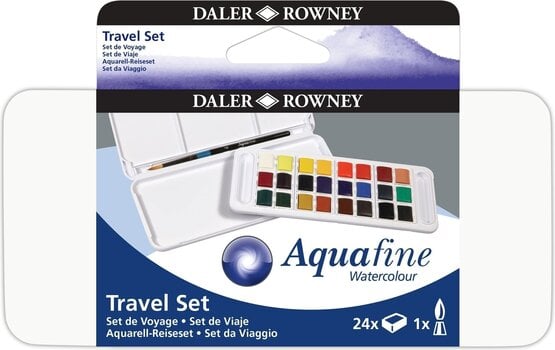 Akvarellfärg Daler Rowney Aquafine Uppsättning av akvarellfärger - 1