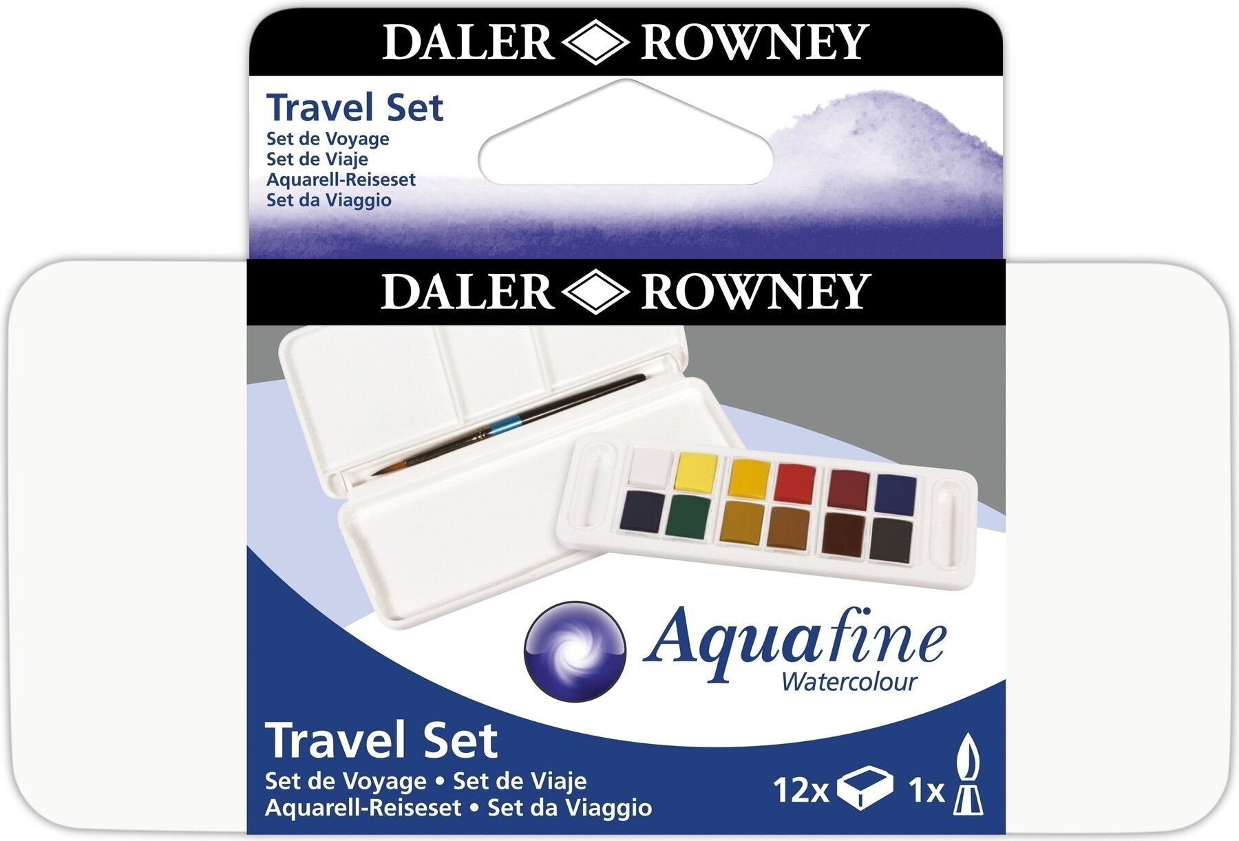 Tinta de aguarela Daler Rowney Aquafine Set of Watercolour Paints