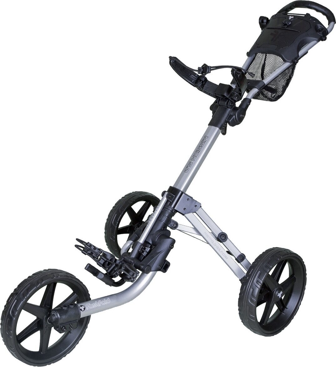 Pushtrolley Fastfold Mission 5.0 Silver/Black Pushtrolley