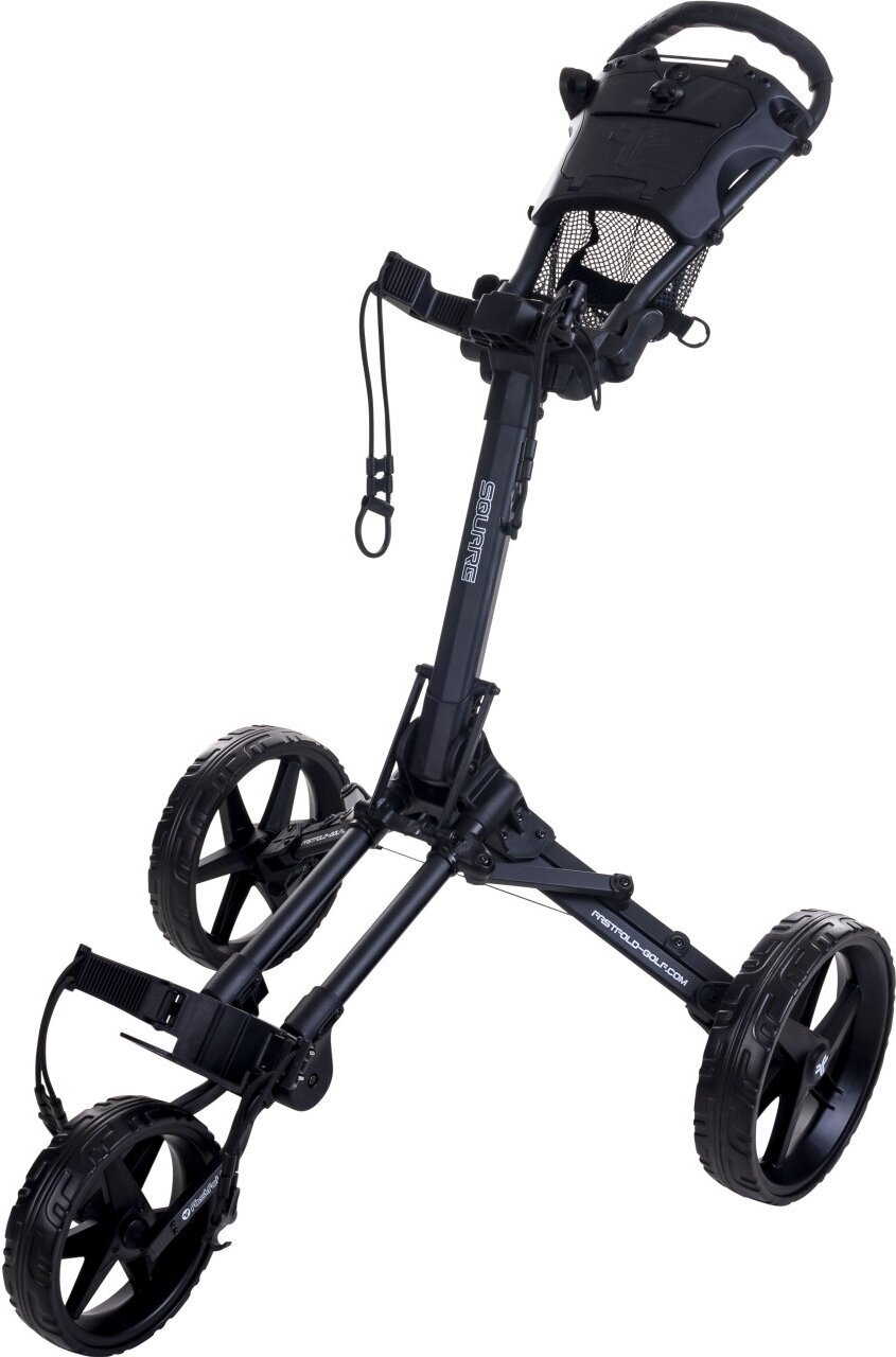 Chariot de golf manuel Fastfold Square Charcoal/Black Chariot de golf manuel
