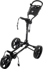 Manuaalinen golfkärry Fastfold Slim Charcoal/Black Manuaalinen golfkärry