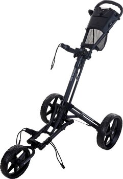 Ръчна количка за голф Fastfold Trike Charcoal/Black Ръчна количка за голф - 1
