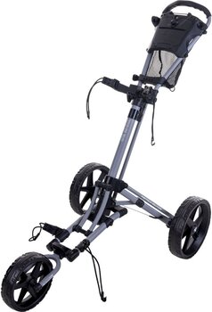 Ръчна количка за голф Fastfold Trike Grey/Black Ръчна количка за голф - 1