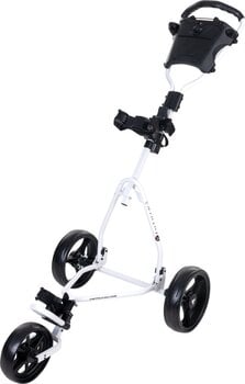Ročni voziček za golf Fastfold Junior Comp White/Black Ročni voziček za golf - 1