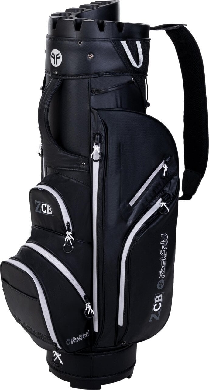 Golf torba Cart Bag Fastfold ZCB Black/Silver Golf torba Cart Bag