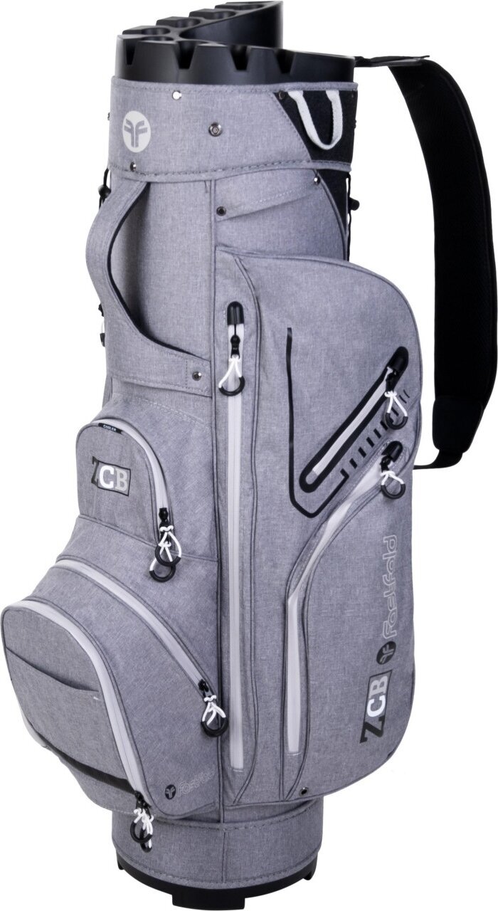 Golfbag Fastfold ZCB Grey/Silver Golfbag