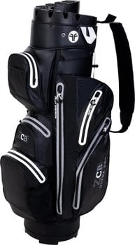 Borsa da golf Cart Bag Fastfold ZCB Ultradry Black/White Borsa da golf Cart Bag - 1