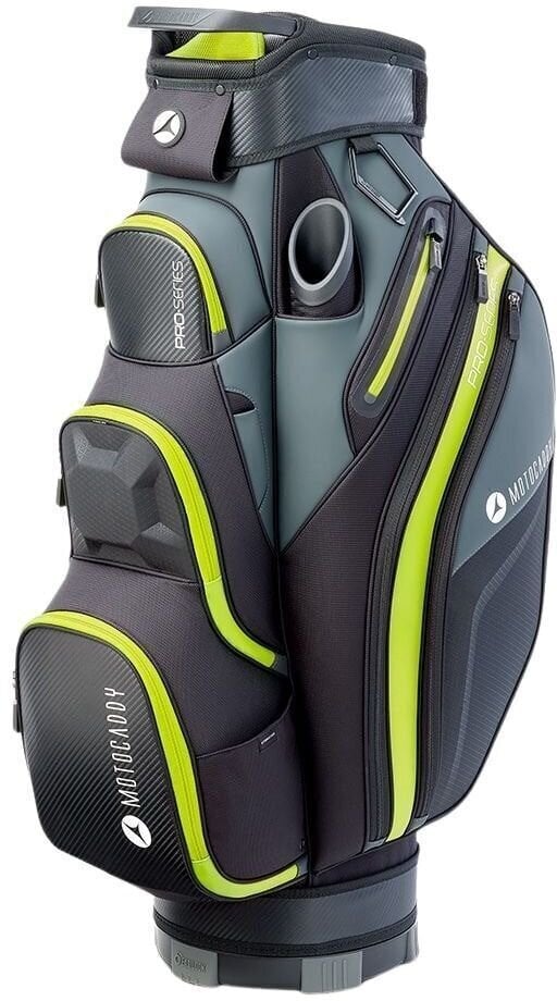 Golf Bag Motocaddy Pro Series 2024 Black/Lime Golf Bag
