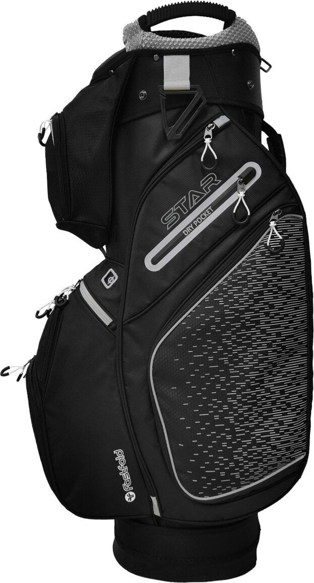 Чантa за голф Fastfold Star Black/Grey Чантa за голф