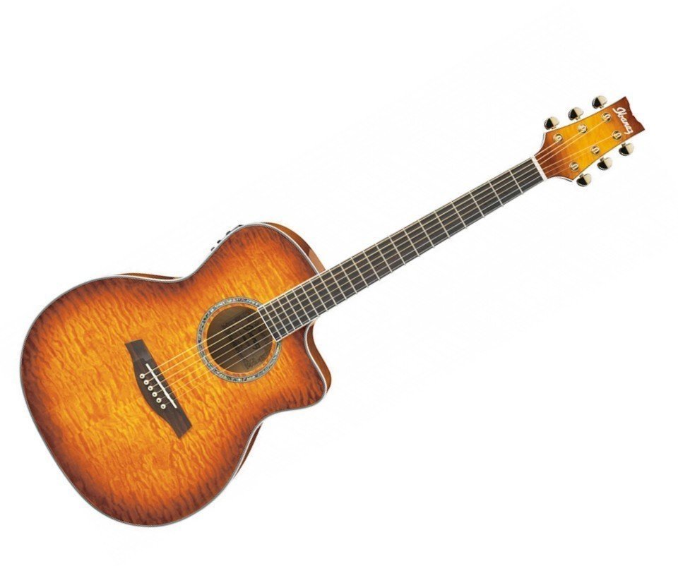 Elektro-akoestische gitaar Ibanez A 300E VV