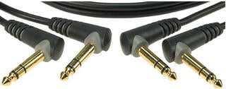 Patch Cable Klotz AB-JJ0060 Black/Angled - Angled