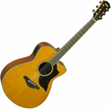 Elektroakustická gitara Jumbo Yamaha AC1M II Natural - 1