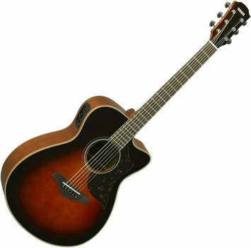 elektroakustisk gitarr Yamaha AC1M II Tabacco Brown Sunburst - 1