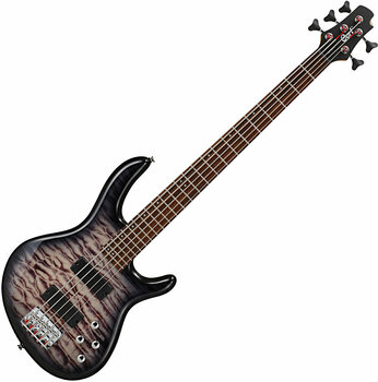 5-string Bassguitar Cort ACTION V-DLX Faded Grey Burst - 1