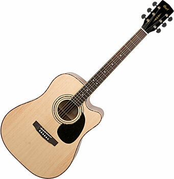electro-acoustic guitar Cort AD880CE Natural Satin - 1