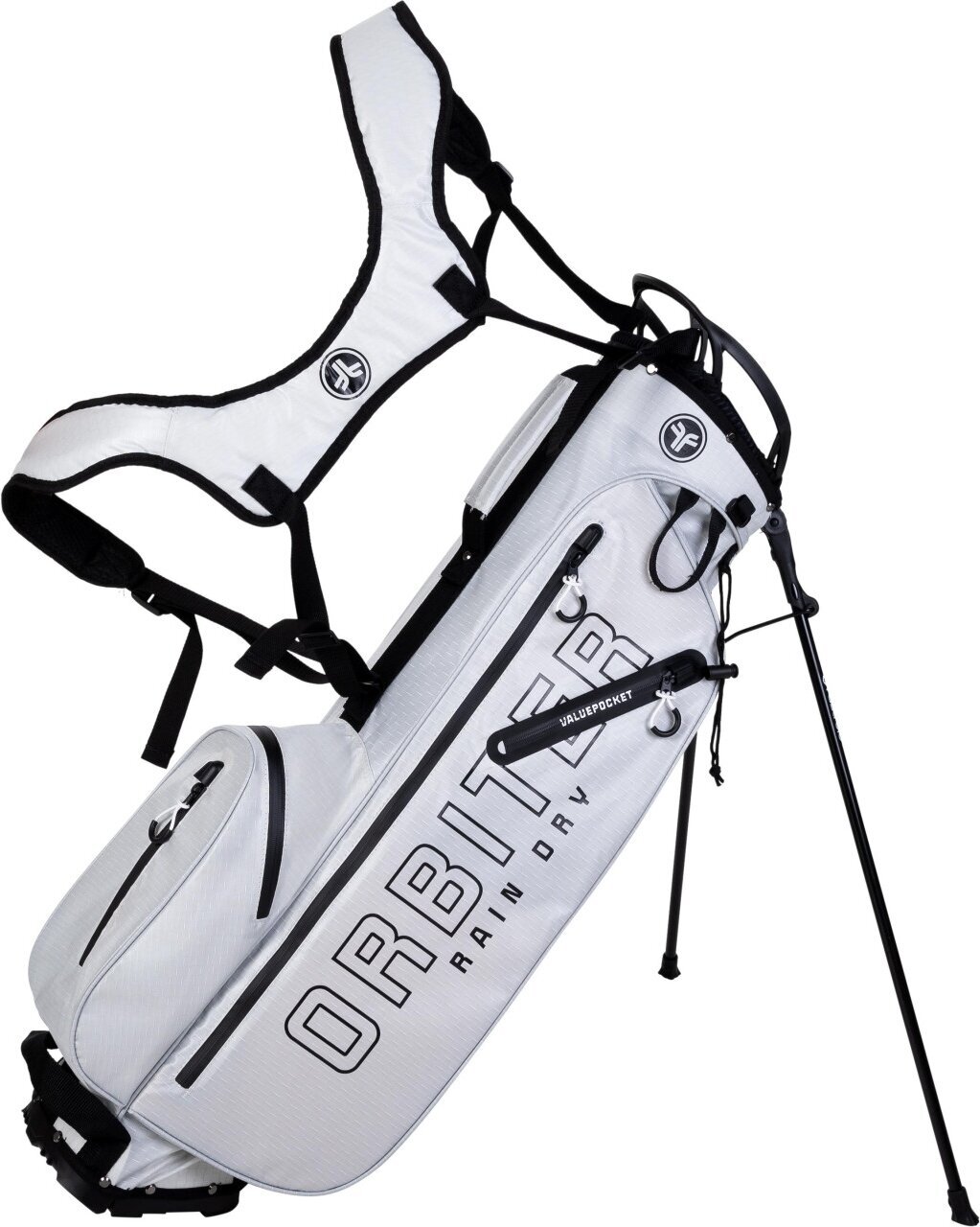 Golfbag Fastfold Orbiter Golfbag Grey/Black